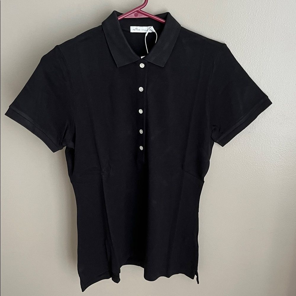 Peter Millar Women’s polo golf shirt short sleeve pique stretch cotton Small NWT